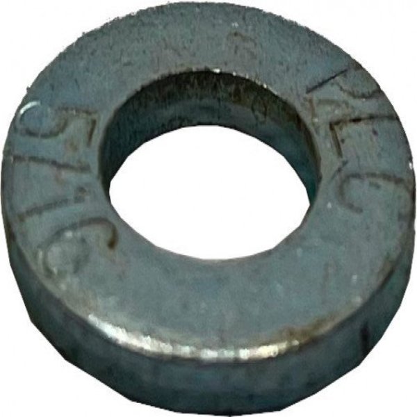 Suburban Bolt And Supply Flat Washer, Fits Bolt Size 3/8" , Steel Zinc Plated Finish A0580240SAEWZ